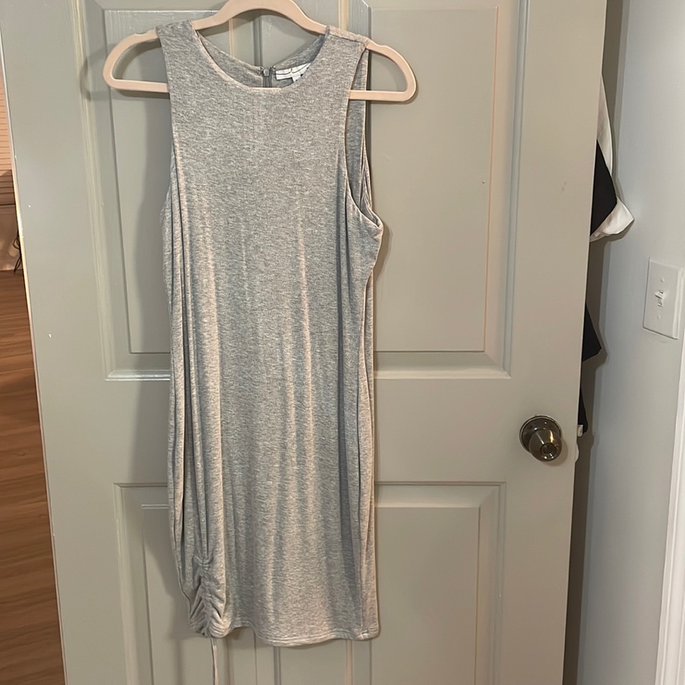 BY EGREIS GREY DRESS WOMEN SIZE M